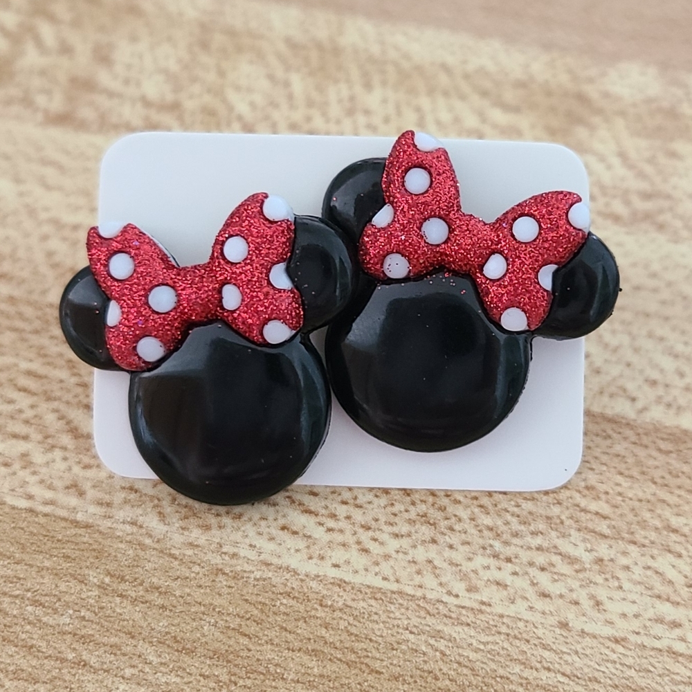 ❤Minnie Mouse Earrings!